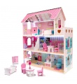 Кукольный домик Wonder Toy Виктория + освещение, 4247-KX6484