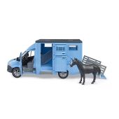 Игровой набор BRUDER Автомобиль MB Sprinter для перевозки животных с конем1:16, 02674