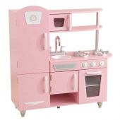Детская кухня KidKraft Pink And White Vintage, 53347