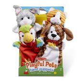 Melissa & doug MD19084 Playful Pets Hand Puppets (Кукольный театр 