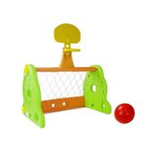 Футбольные мини-ворота с баскетбольным кольцом Wonder Toy, 7917