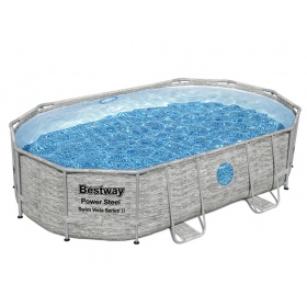 Бассейн каркасный 11 в 1 Bestway 488x305x107 см 10949 л, 56946