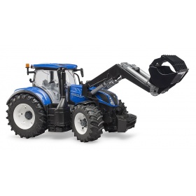 Игрушка BRUDER Трактор New Holland с погрузчиком 1:16, 03121