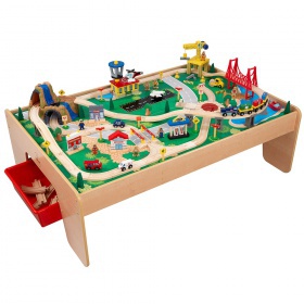 Детский игровой стол KidKraft 17850 «Железная дорога Горный водопад»
