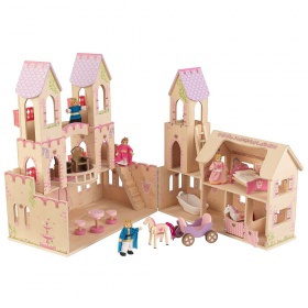 Детский кукольный домик KidKraft 65259 «Замок принцессы»