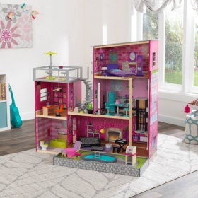 Кукольный домик KidKraft особняк со светом и звуком Luxury, 65833