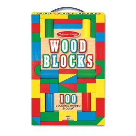 MD10481 100 Wood Blocks Set (100 деревянных кубиков)