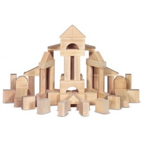 Melissa & doug Standard Unit Blocks (Набор деревянных блоков "Архитектор"), MD10503