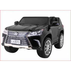 Электромобиль Ramiz Lexus LX570 окрашенный 2x12 В на пульте управления