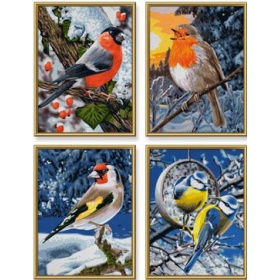 Художественный творческий набор Schipper Зимние птицы