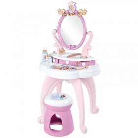 Туалетный столик 2 в 1 Smoby Disney Princess + 10 аксес., 320250