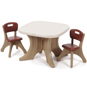 Детский стол с 2 стульями Step 2 Table&Chairs Set, 45704