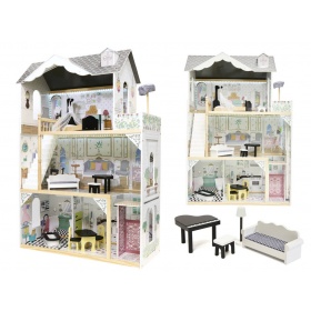 Кукольный домик Wonder Toy Наоми + освещение, WTdIK6487