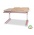 Детский стол Mealux Oxford Wood PN Lite (арт. BD-920 Wood PN Lite) - столешница дерево / накладки розовые (коробок-2 шт.)