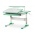 Детский стол Ergokids TH-320 Green (арт. TH-320 W/Z) - столешница белая / накладки на ножках зеленые