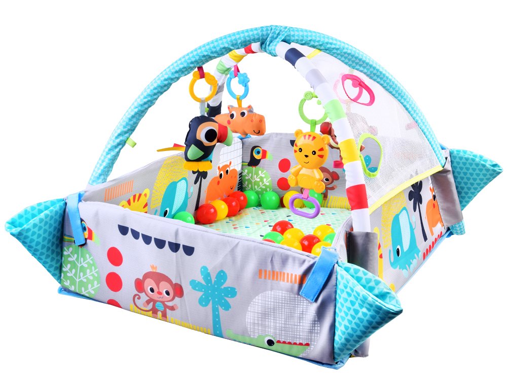 Развивающий игровой коврик Jokomisiada 5 в 1, ZA3493