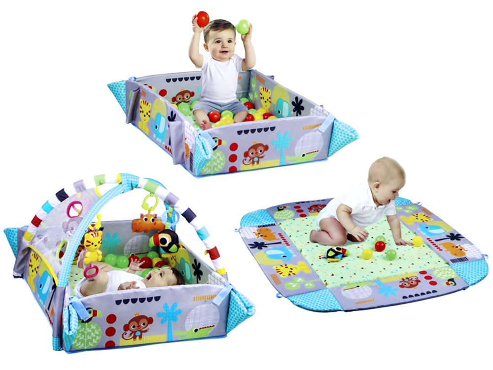 Развивающий игровой коврик Jokomisiada 5 в 1, ZA3493