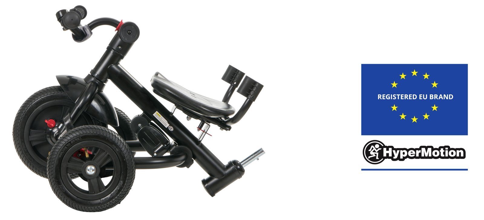 3-колесный велосипед HyperMotion Tobi  Velar с родительской ручкой