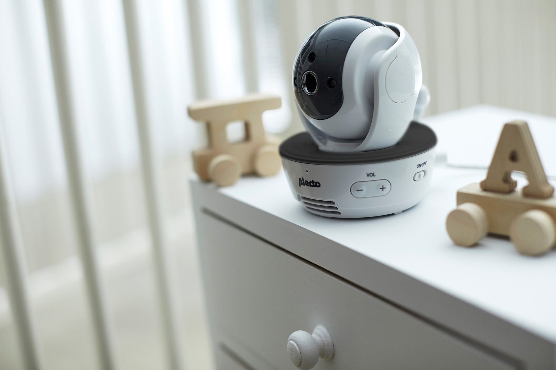 Видеоняня Alecto с цветным дисплеем 5 дюймов, DVM200XL