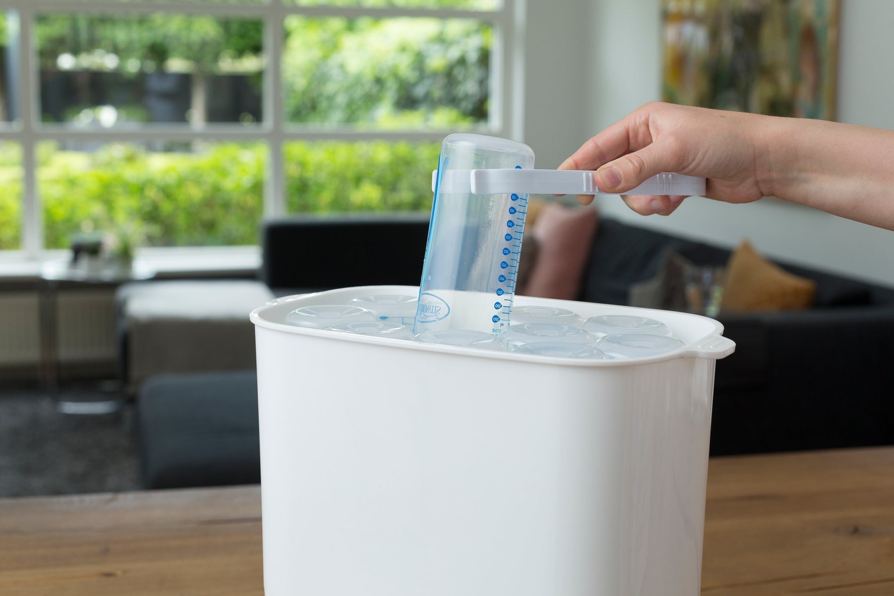 Электрический паровой стерилизатор с функцией сушки Alecto, BF-55