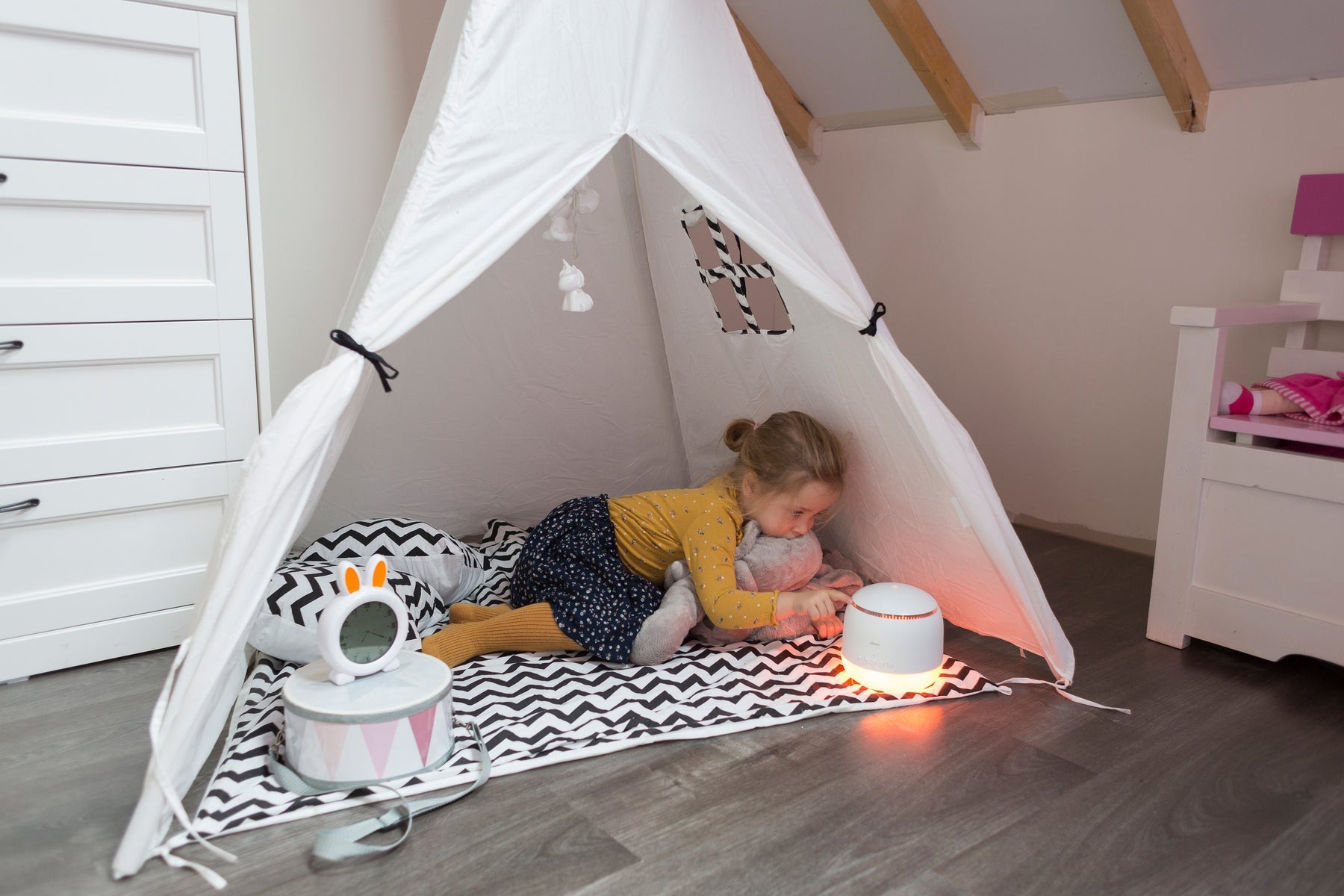 Увлажнитель для детской комнаты Alecto 3 в 1, BC-23