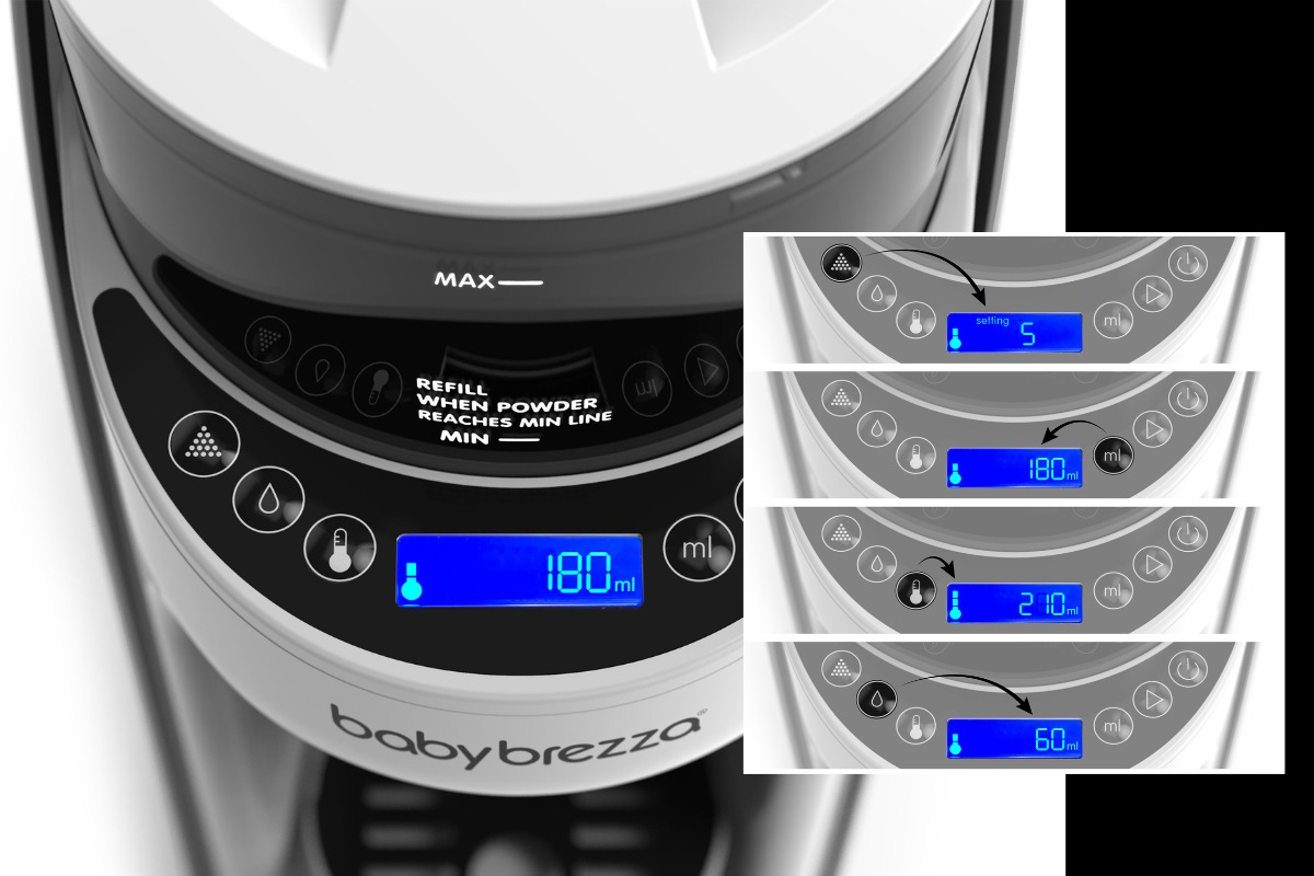 Аппарат для приготовления молочной смеси Baby Brezza Formula Pro Advanced All White, FRP0134