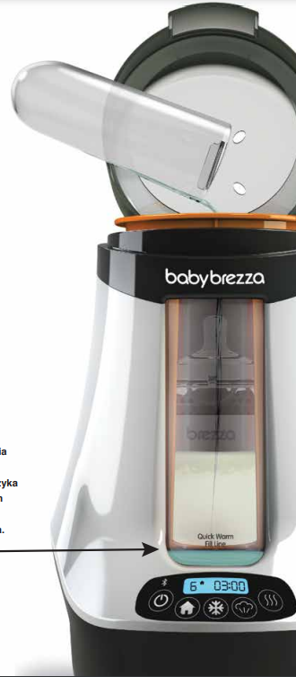 Умный подогреватель бутылочек для молока и смесей Baby Brezza Safe + Smart Bottle Warmer, BRZ00139
