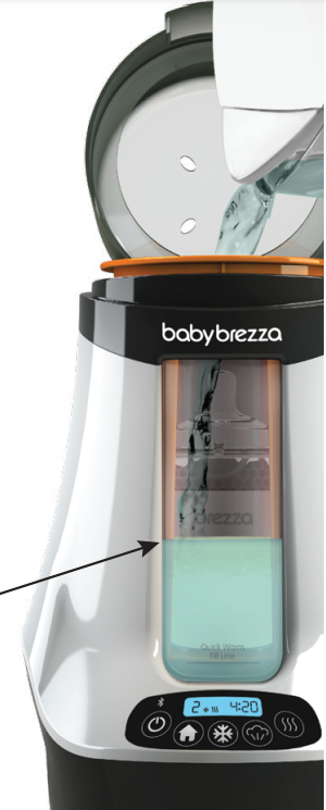 Умный подогреватель бутылочек для молока и смесей Baby Brezza Safe + Smart Bottle Warmer, BRZ00139