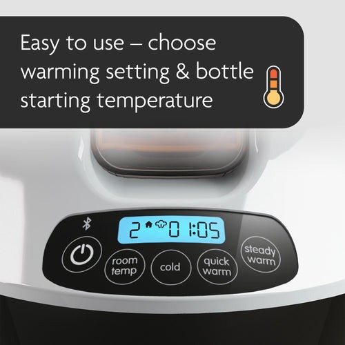 Умный подогреватель бутылочек для молока и смесей Baby Brezza Safe + Smart Bottle Warmer, BRZ00139