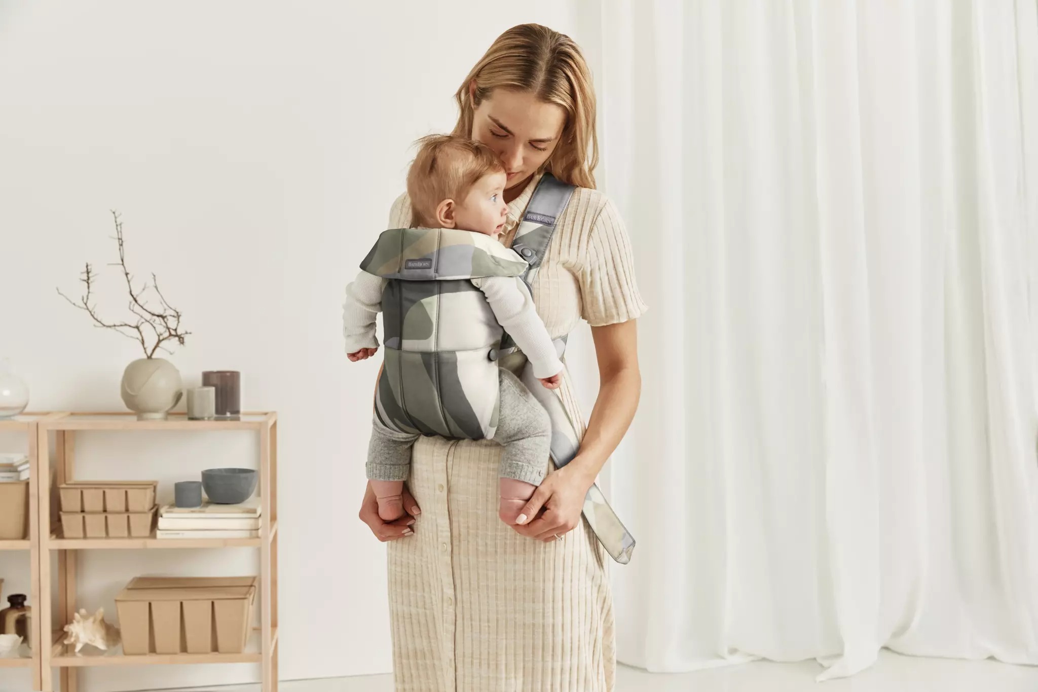 Кенгуру-переноска BabyBjorn Mini Cotton