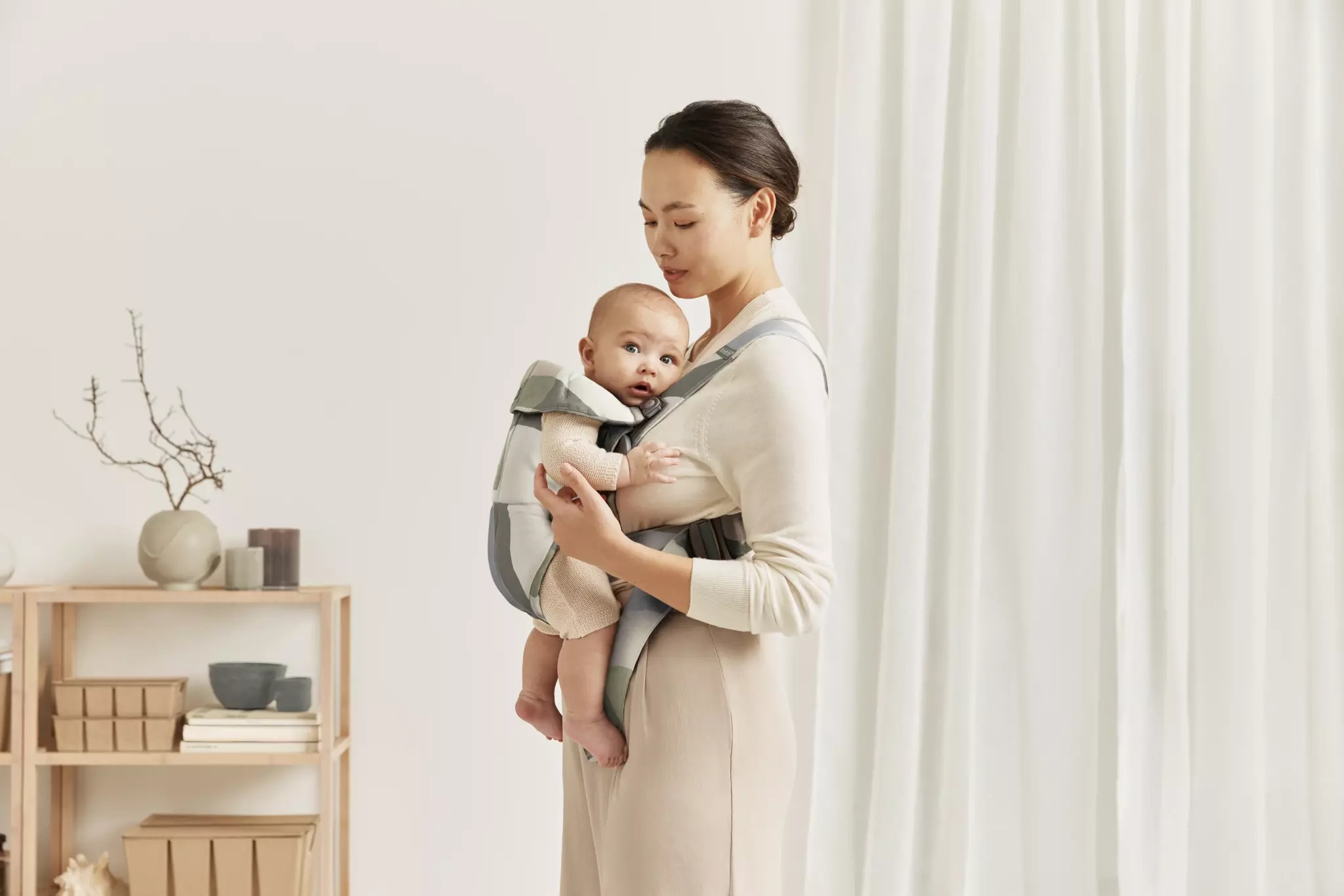 Кенгуру-переноска BabyBjorn Mini Cotton