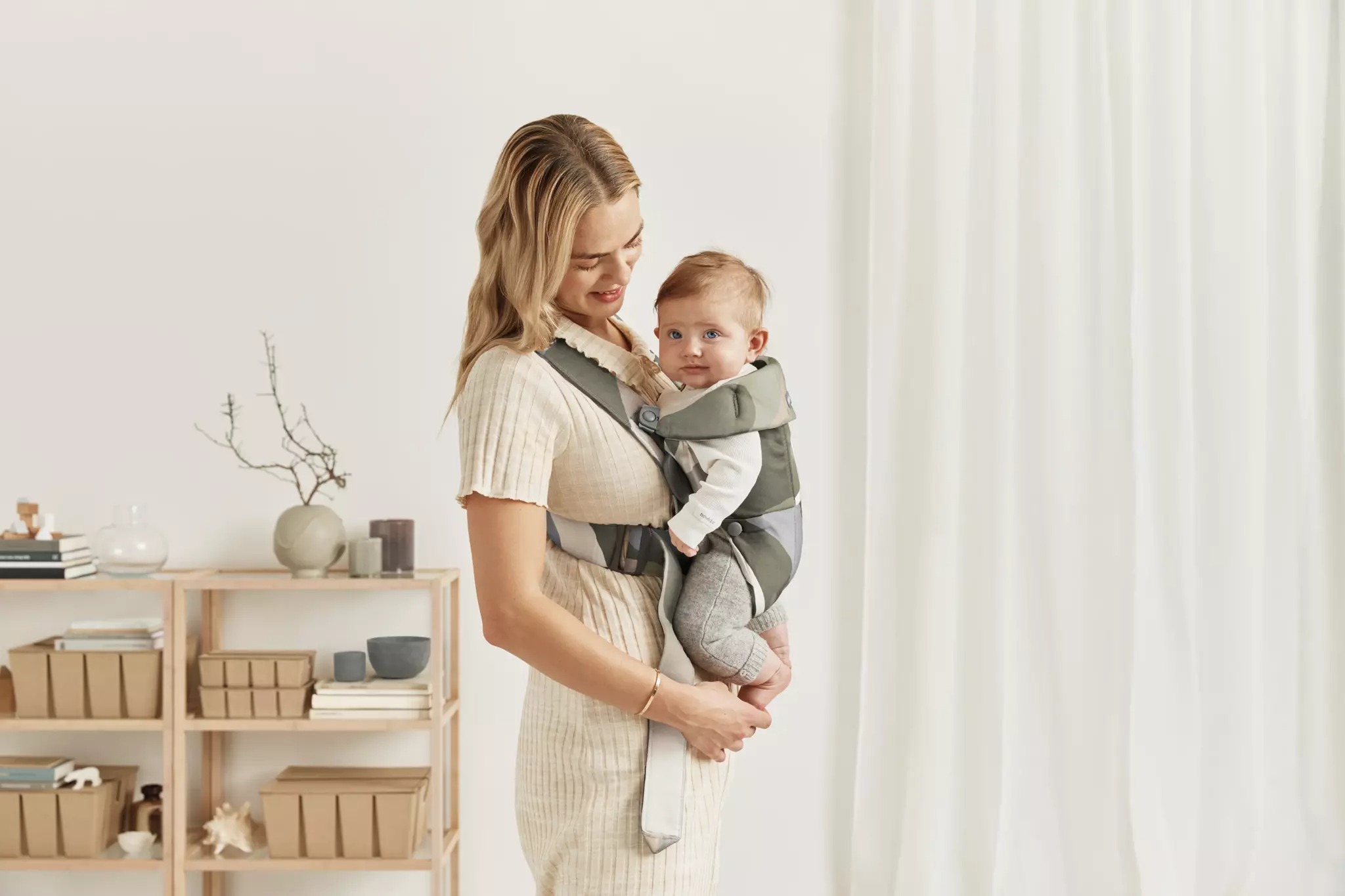 Кенгуру-переноска BabyBjorn Mini Cotton
