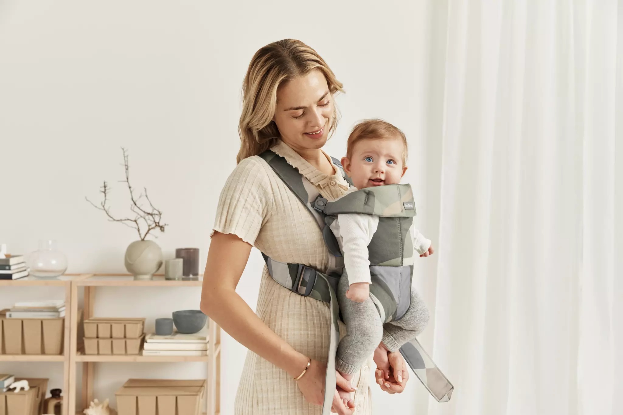 Кенгуру-переноска BabyBjorn Mini Cotton