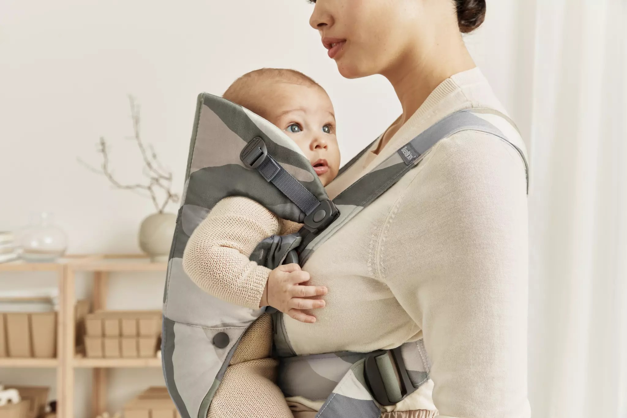 Кенгуру-переноска BabyBjorn Mini Cotton