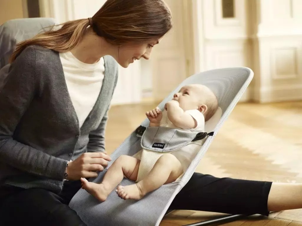Кресло-качалка BabyBjorn Balance Soft Mesh