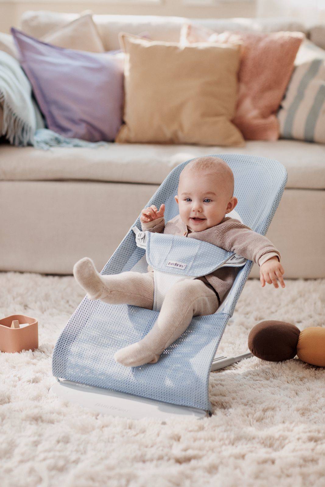 Кресло-качалка BabyBjorn Balance Soft Mesh