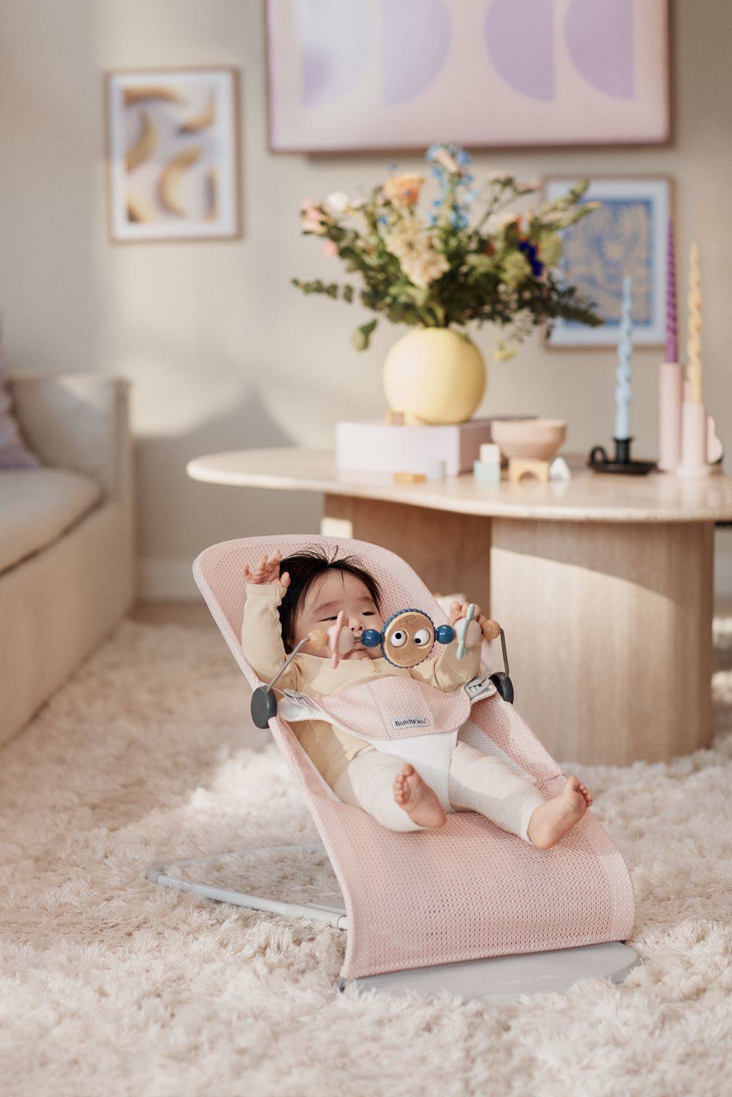 Кресло-качалка BabyBjorn Balance Soft Mesh