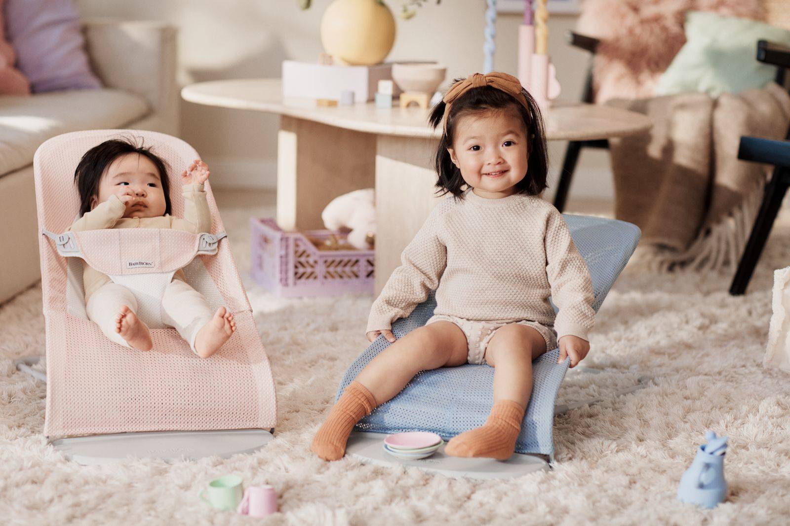 Кресло-качалка BabyBjorn Balance Soft Mesh