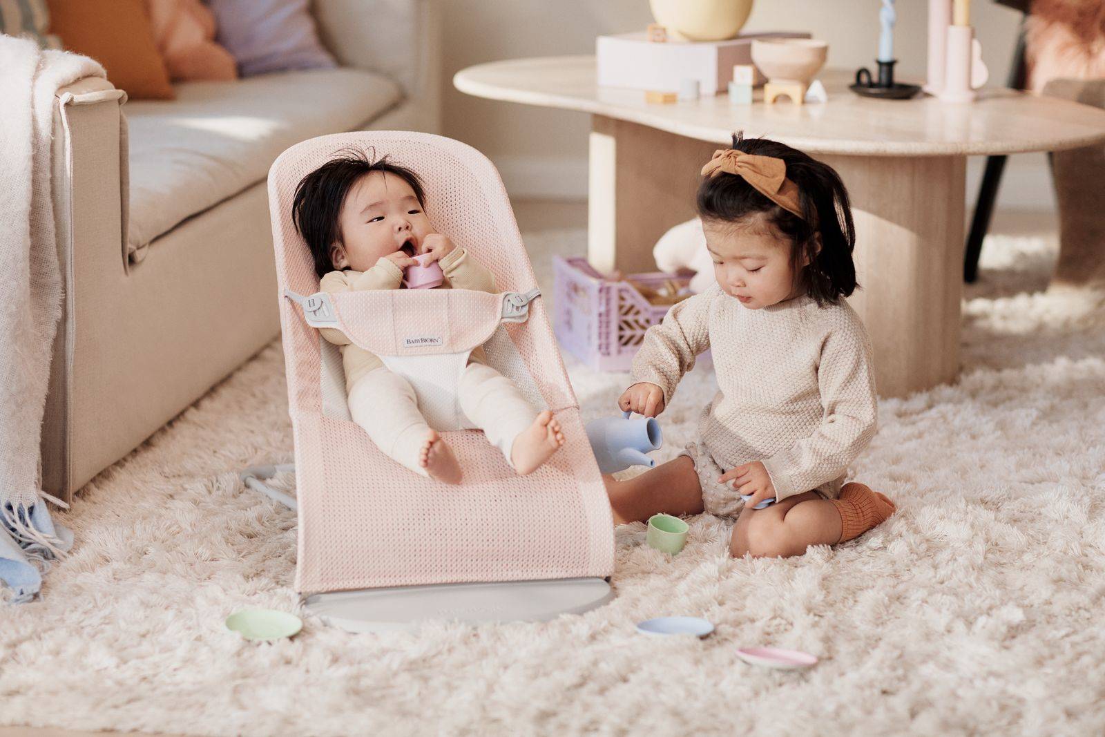 Кресло-качалка BabyBjorn Balance Soft Mesh