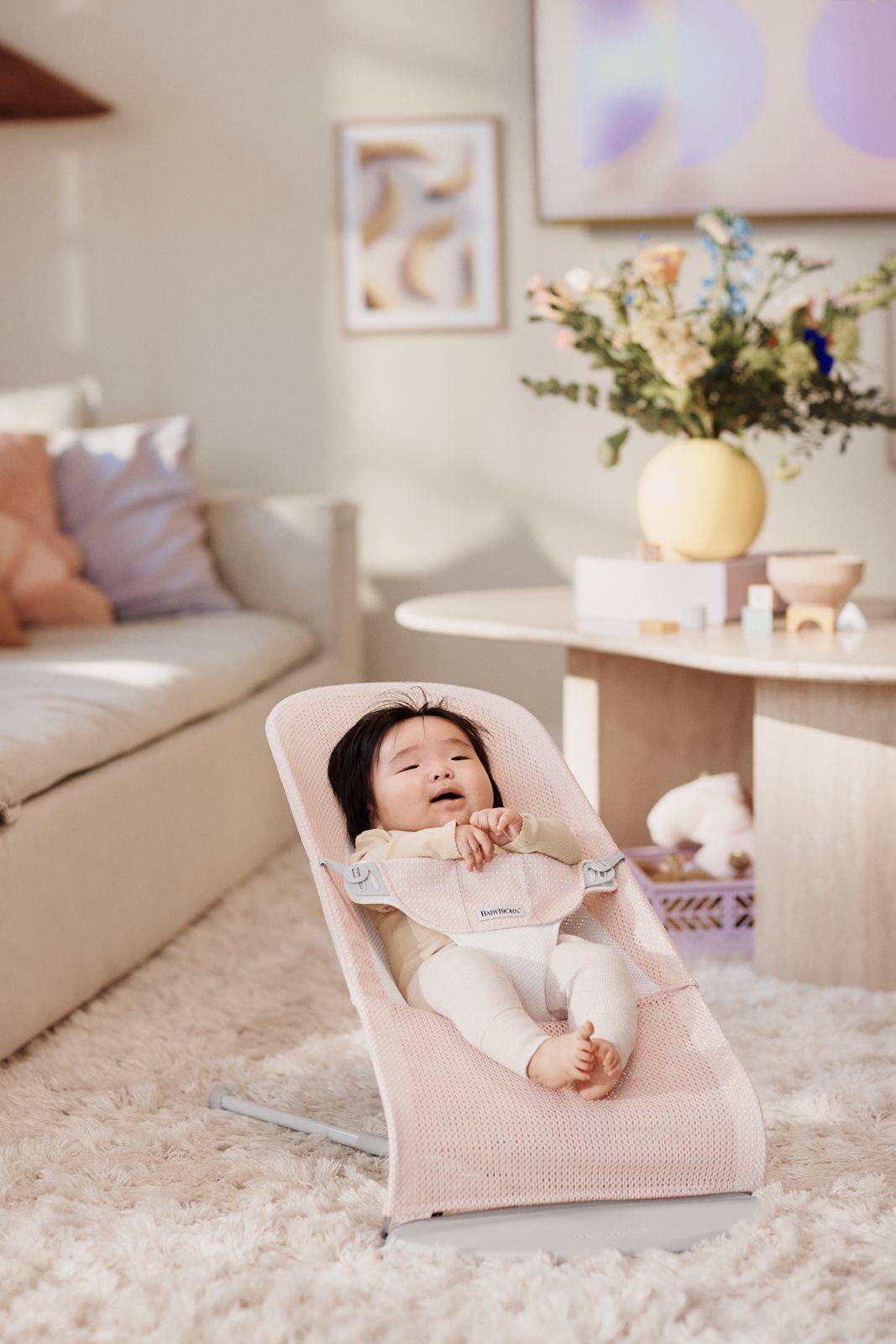 Кресло-качалка BabyBjorn Balance Soft Mesh