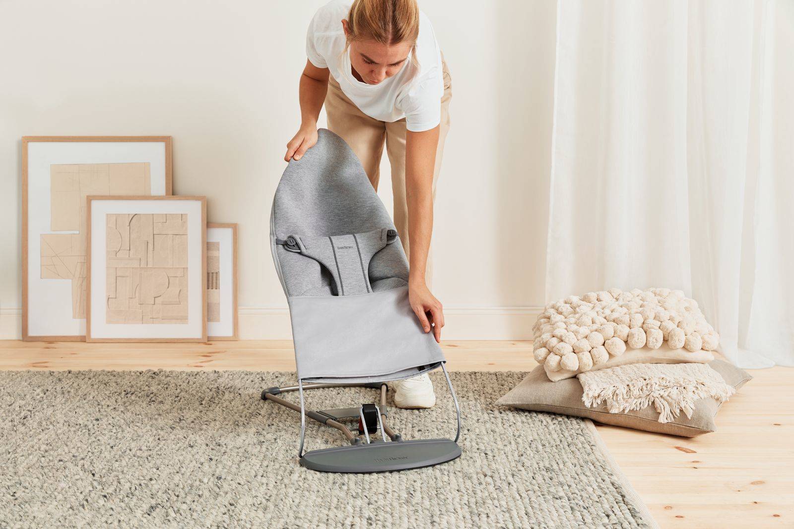 Кресло-качалка BabyBjorn Bliss 3D Jersey