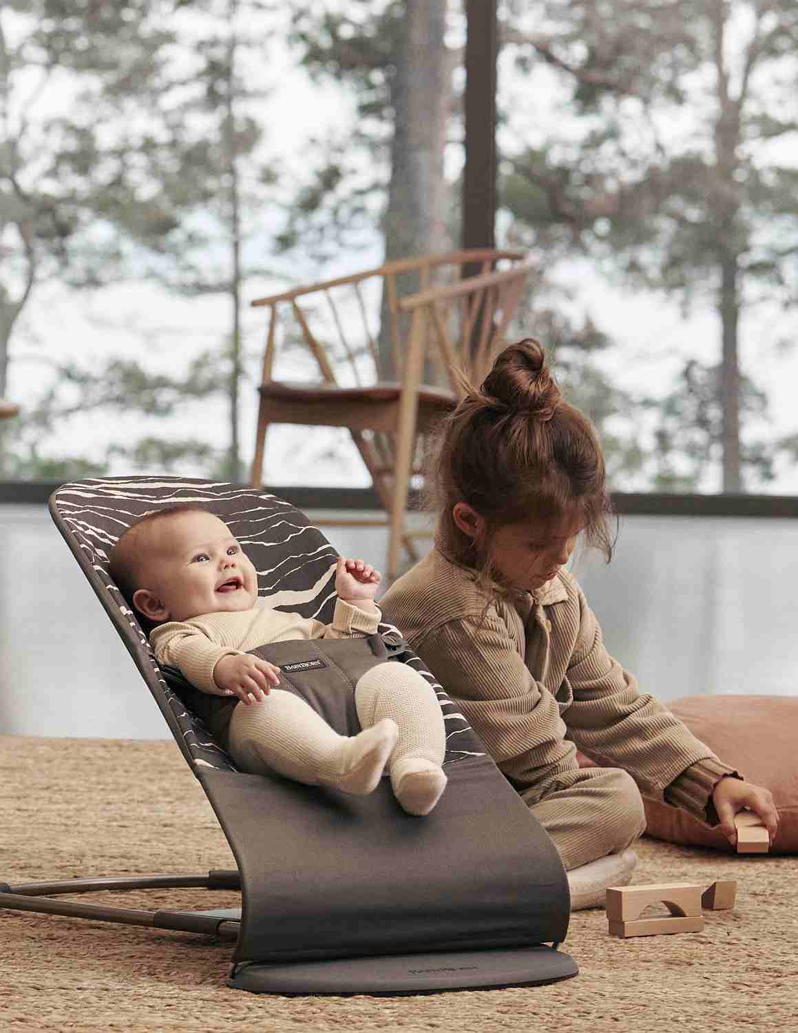 Кресло-качалка BabyBjorn Bliss Cotton