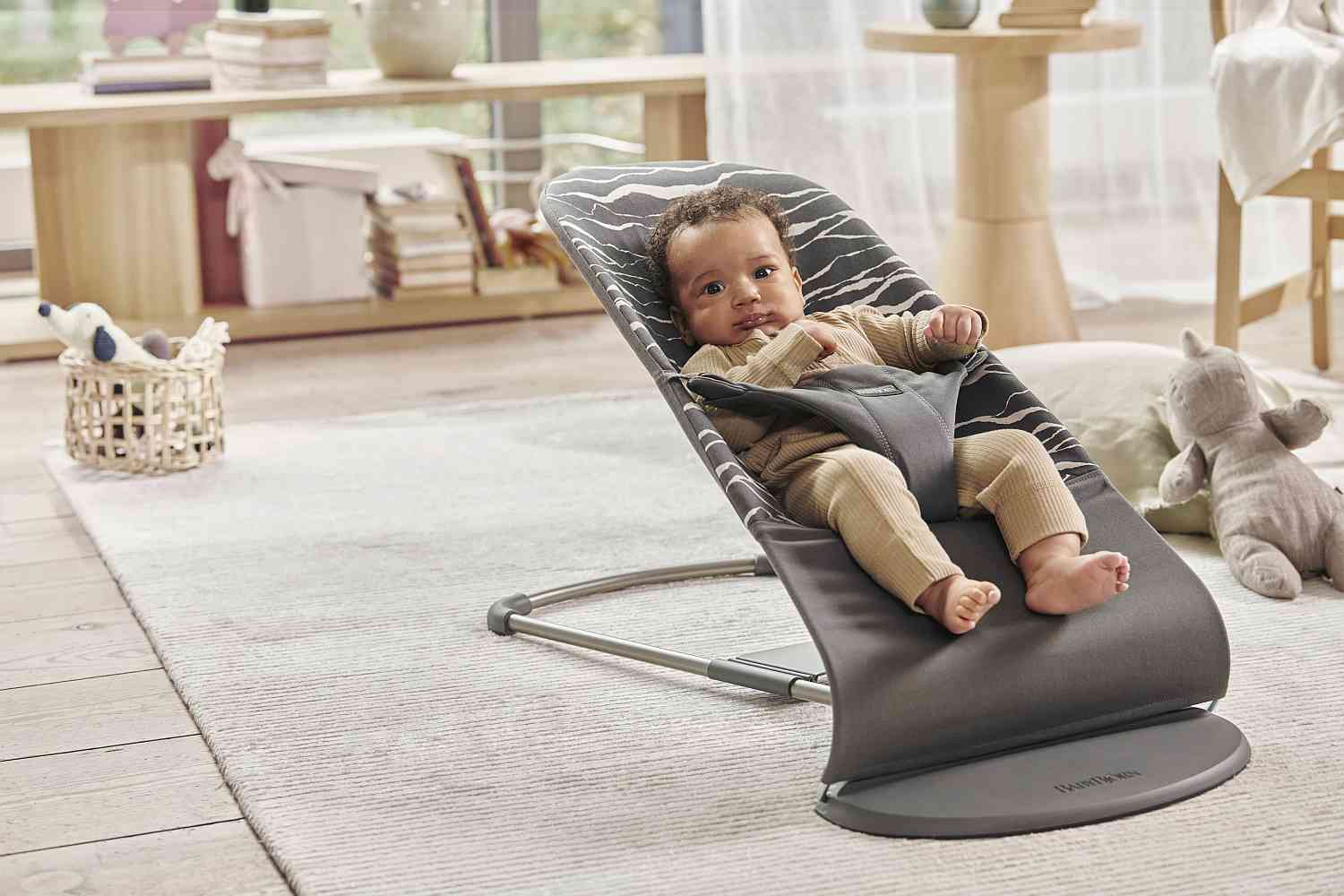 Кресло-качалка BabyBjorn Bliss Cotton