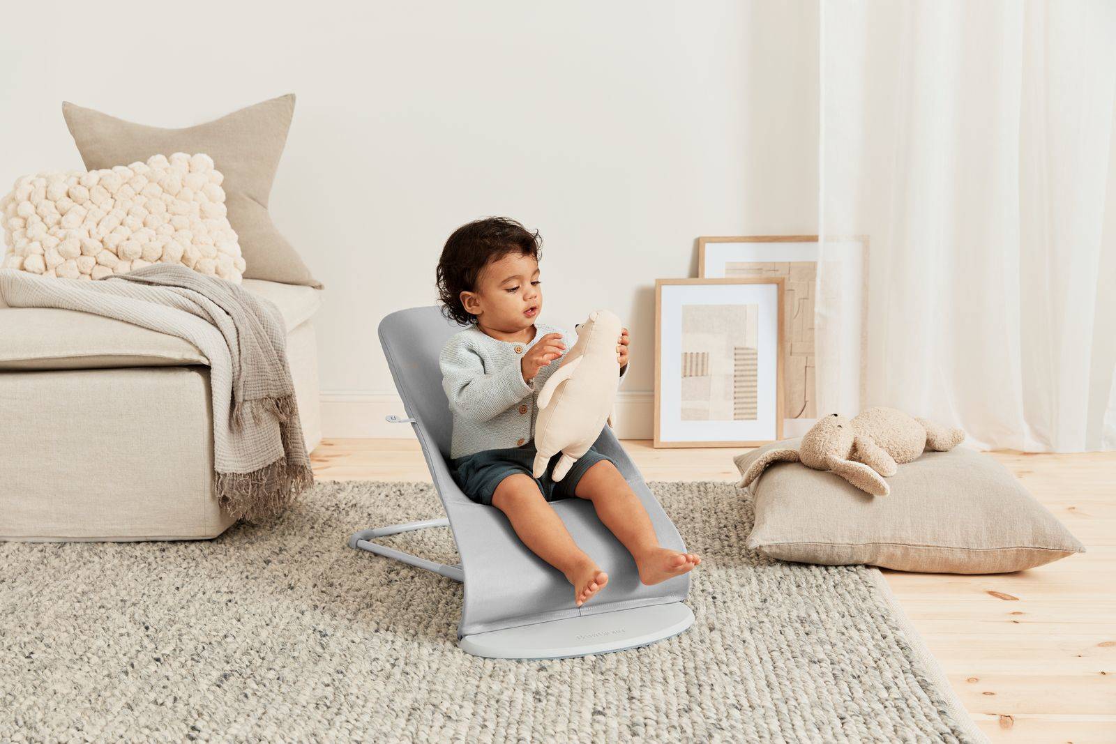 Кресло-качалка BabyBjorn Bliss Cotton