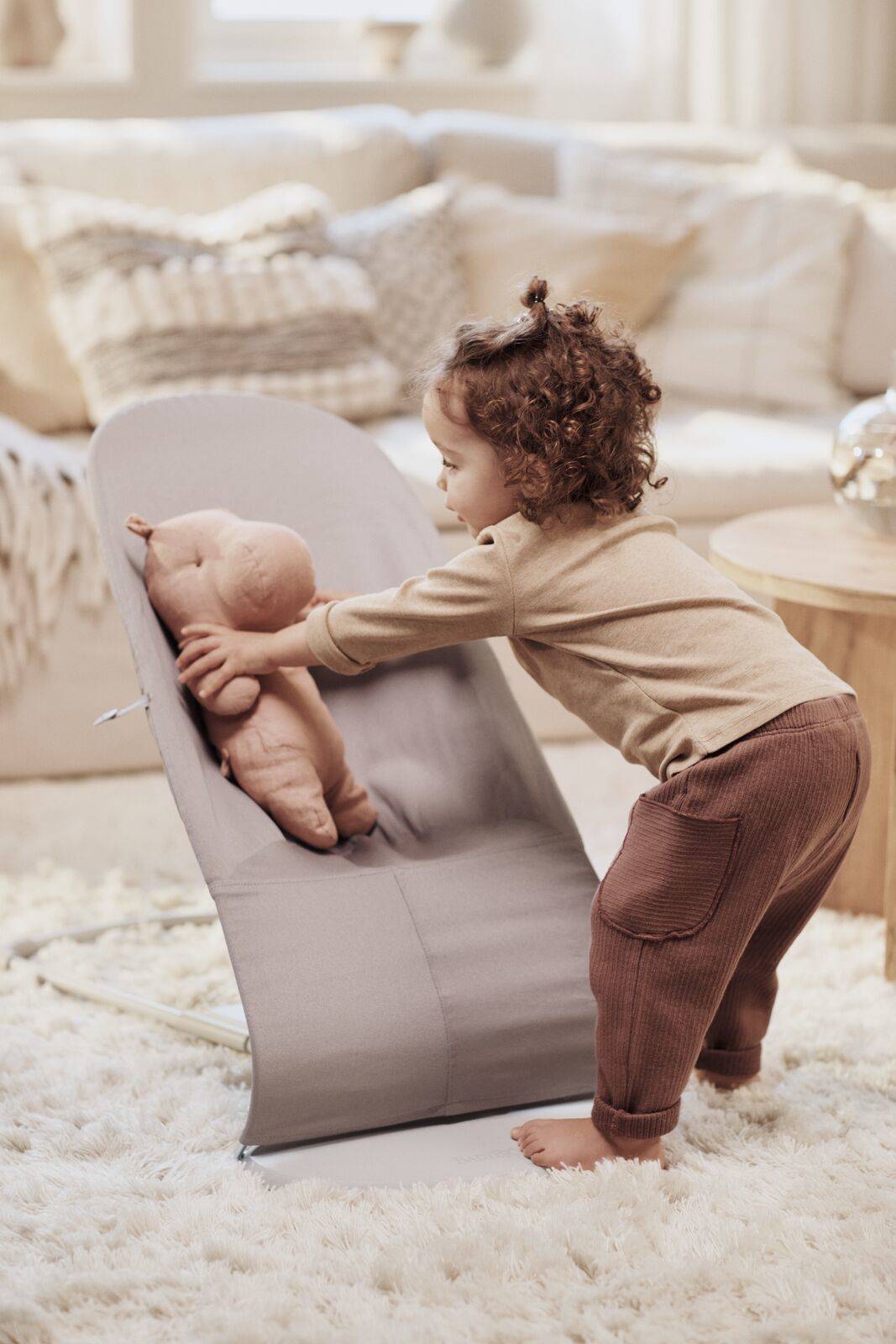 Кресло-качалка BabyBjorn Bliss Cotton