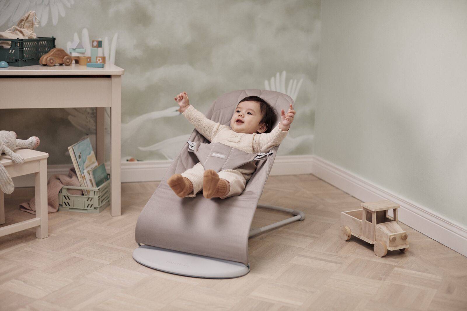 Кресло-качалка BabyBjorn Bliss Cotton