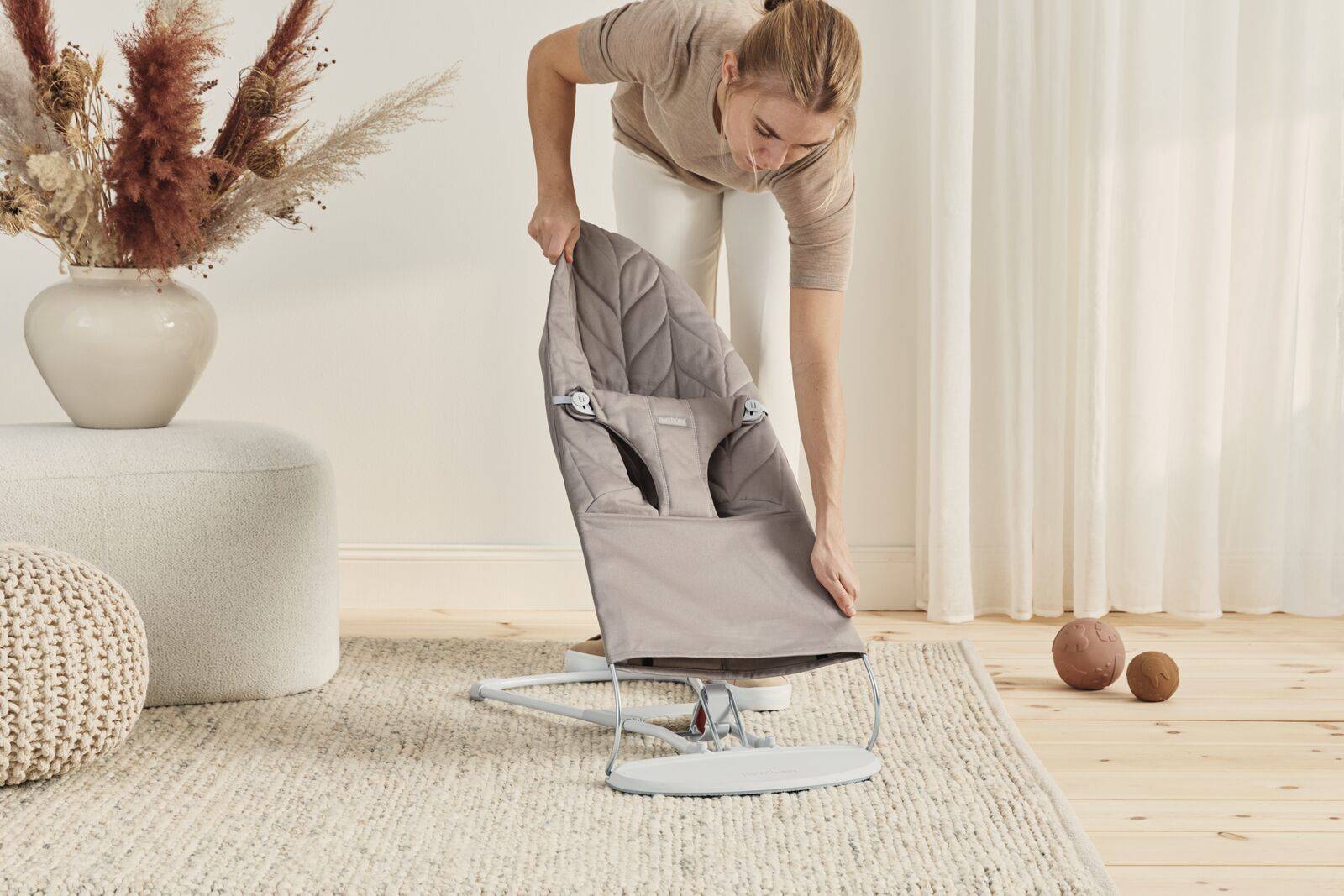 Кресло-качалка BabyBjorn Bliss Cotton