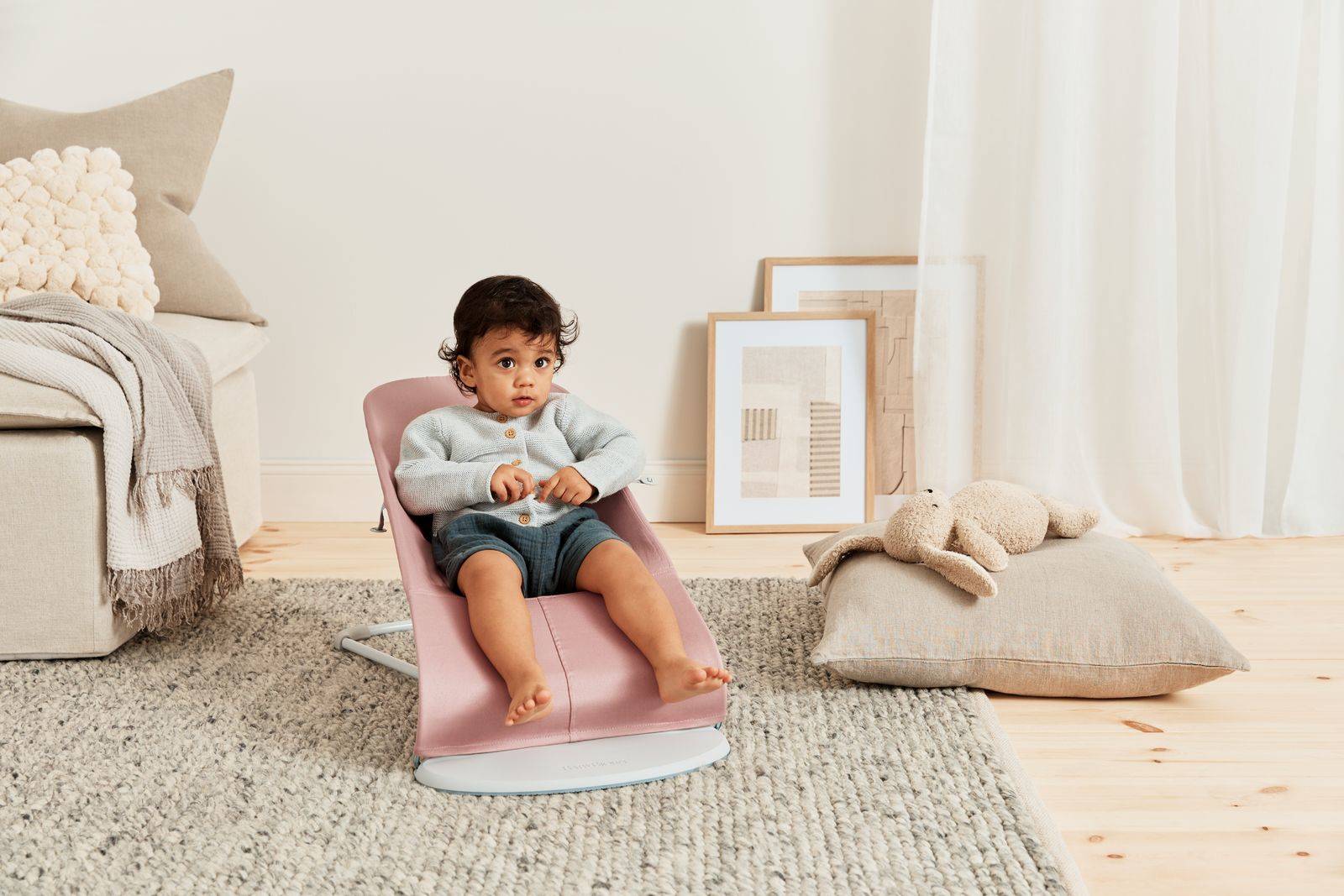 Кресло-качалка BabyBjorn Bliss Cotton