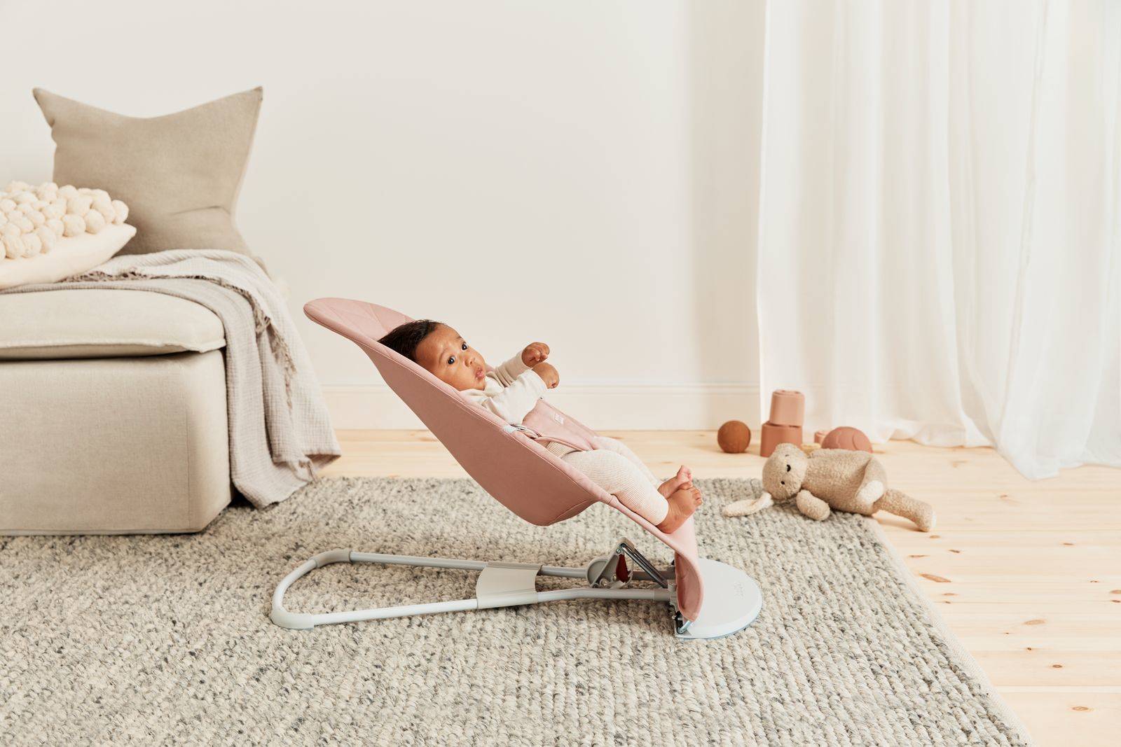 Кресло-качалка BabyBjorn Bliss Cotton