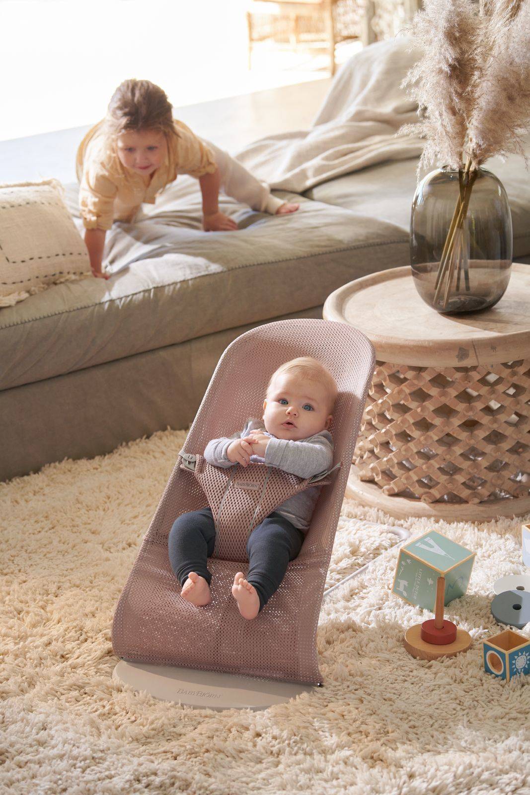 Кресло-качалка BabyBjorn Bliss Mesh